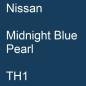 Preview: Nissan, Midnight Blue Pearl, TH1.